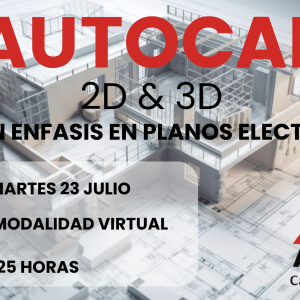 Curso AutoCAD 2D y 3D con Énfasis en Planos Eléctricos